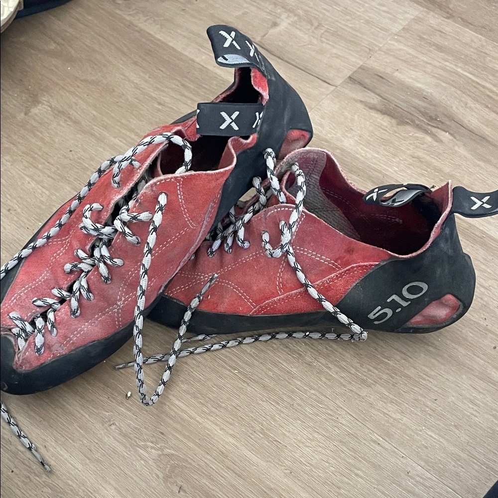 Red Climbing Shoes